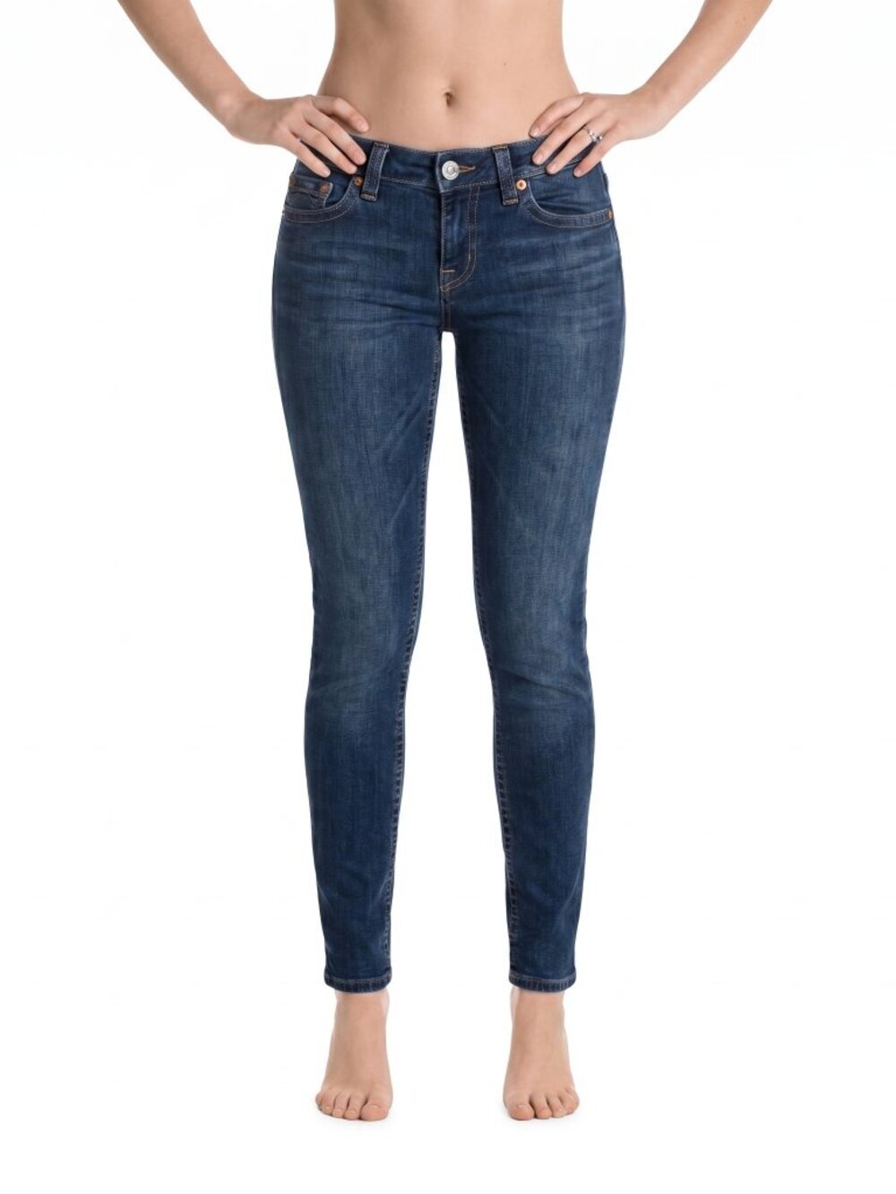 TRUE RELIGION womens straight jeans  size 12  -(32x 28)